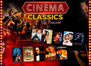 Espetaculo cinema classics in concert teatro show trilha sonora filmes orquestra